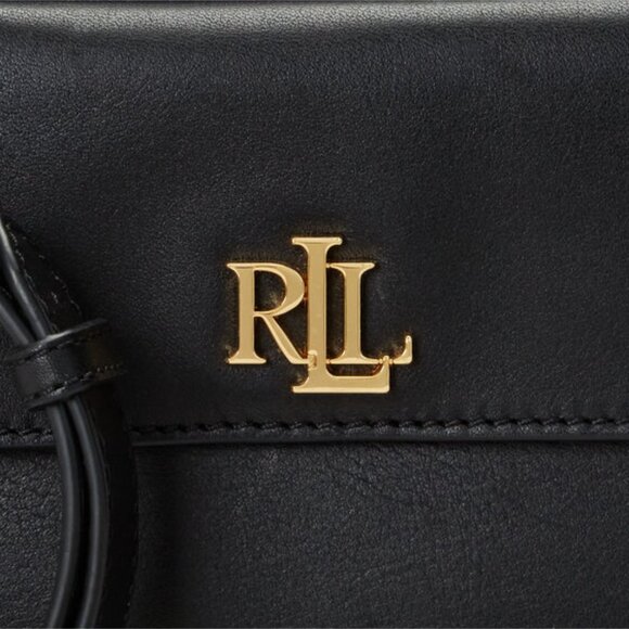 SALE! ✅ Lauren Ralph Lauren LRL Leather Medium Marcy Camera Bag✨ NWT +Dust Bag - Picture 5 of 16